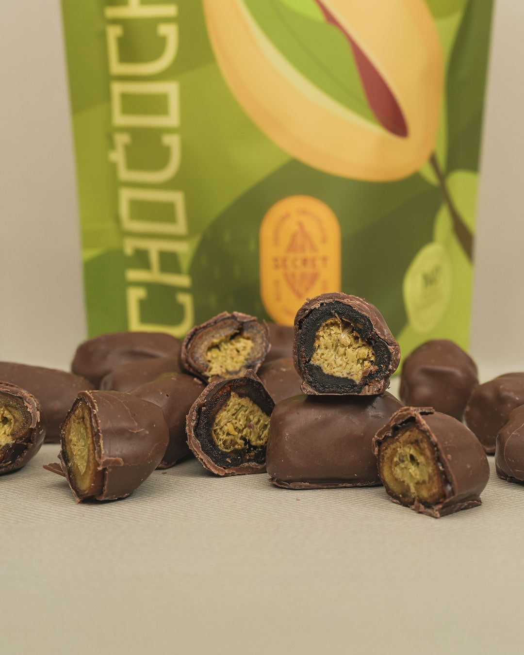 Choco dates pistachio kunafa Pack of 10