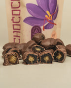 Choco date no added sugar saffron rose Pack of 10