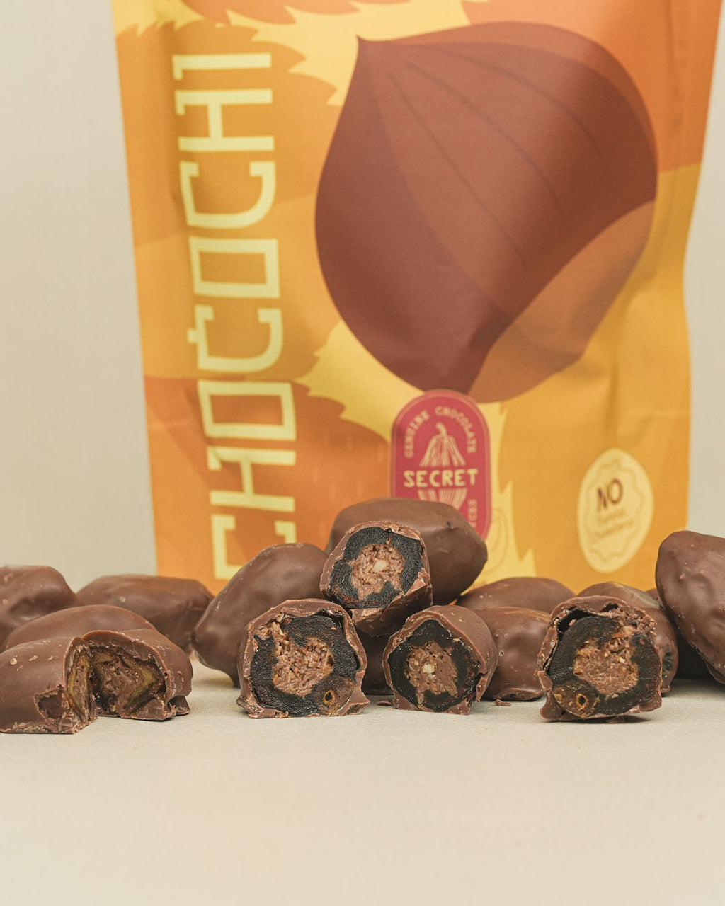 Choco dates hazelnut kunafa Pack of 10