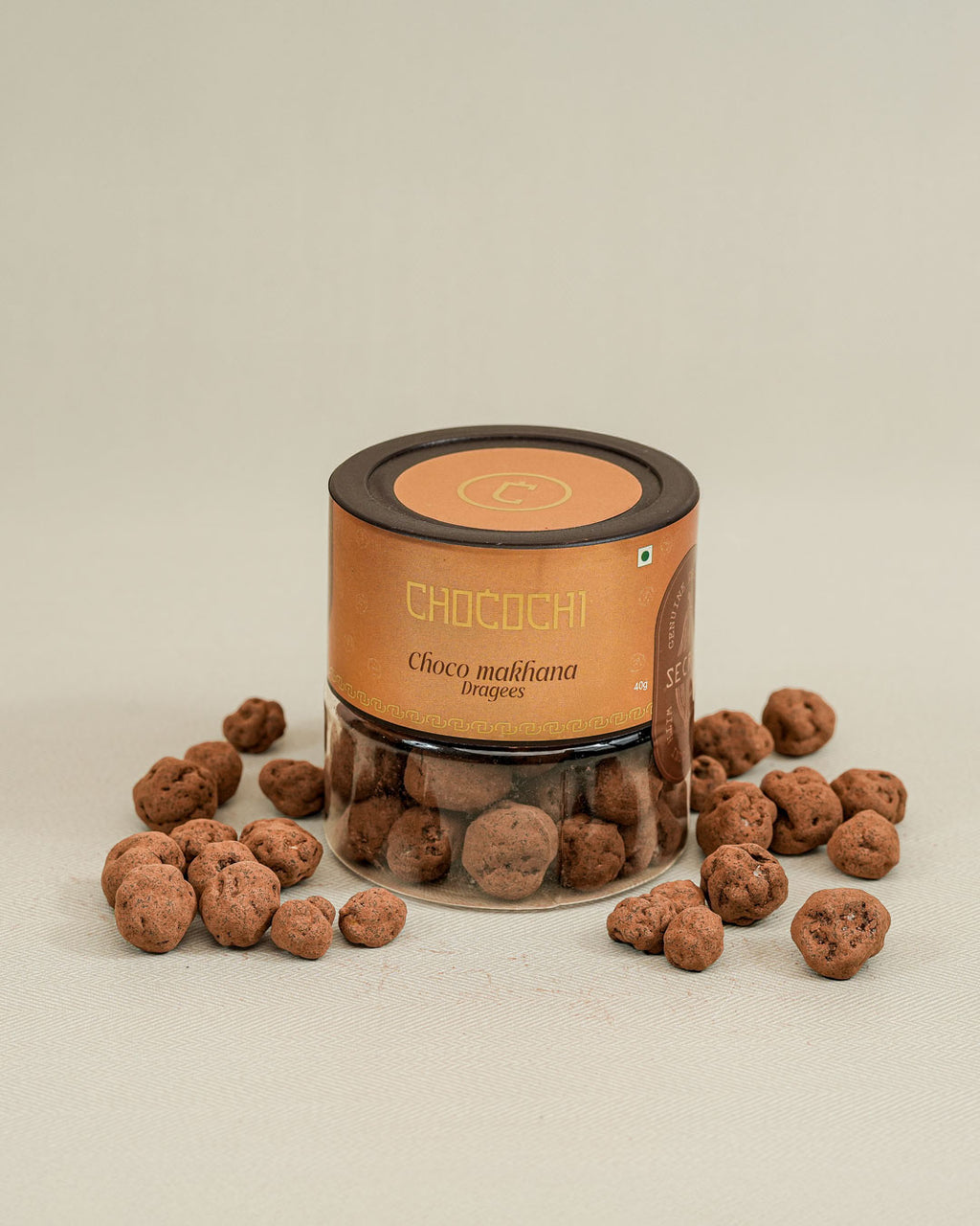 Choco makhana dragees 55%