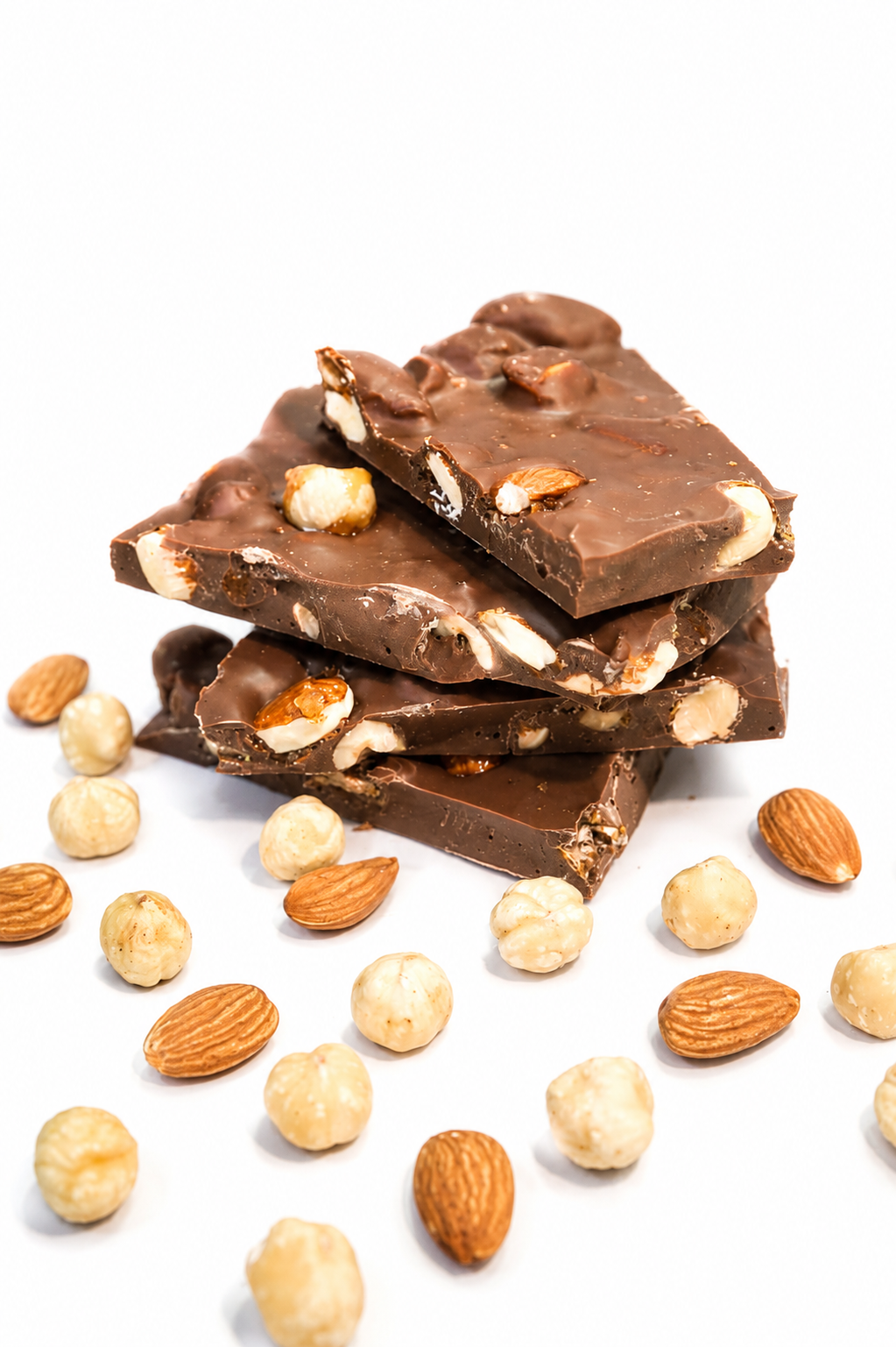 Caramelised nutty crunch Bark
